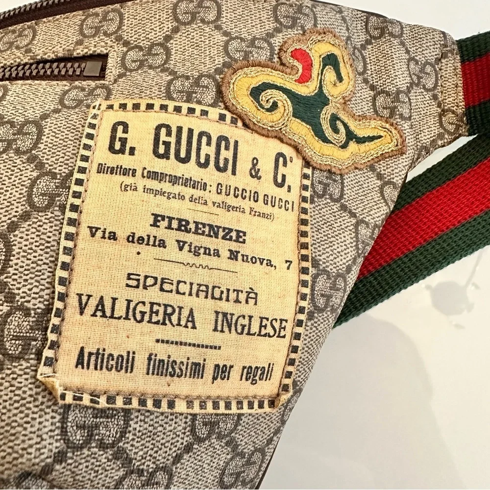 Gucci GG Supreme Canvas Night Courier Waist Bag